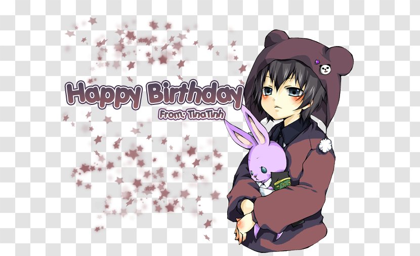 Kyoya Hibari Character DeviantArt - Heart - Happy Birthday Polar Bear Transparent PNG