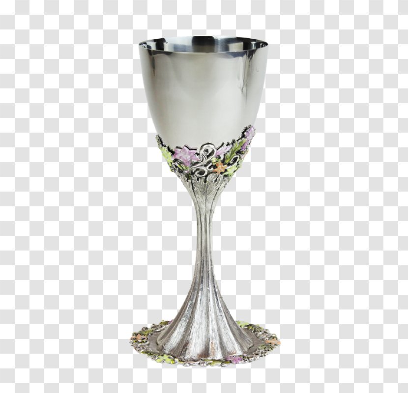 Kiddush Wine Glass Challah Matzo Shabbat - Cup Transparent PNG