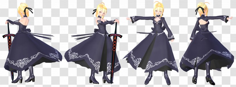 Fate/stay Night Saber Fate/Zero Fate/Grand Order Type-Moon - Silhouette - 3d Character Transparent PNG