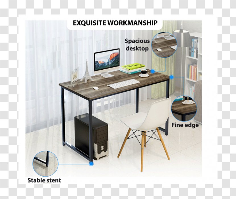 Desk Office Supplies Table Osuki - Furniture Transparent PNG