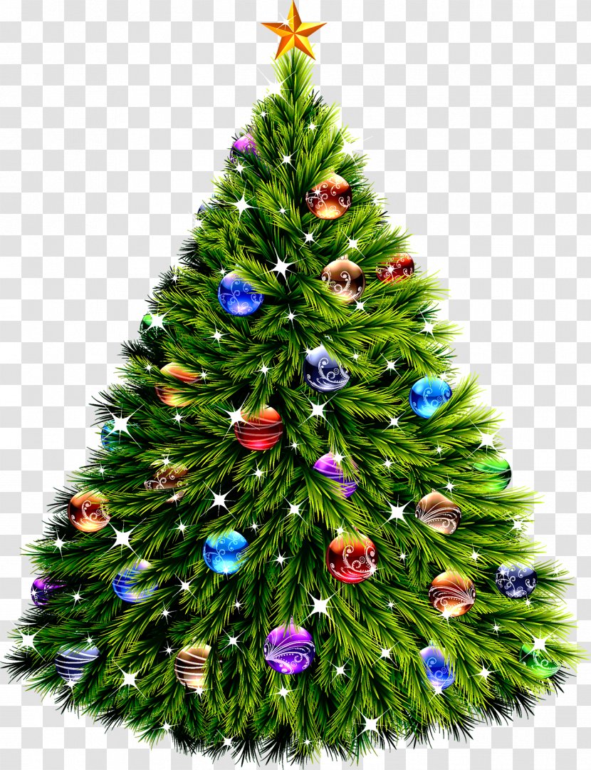 Santa Claus Christmas Tree Clip Art - Stock Photography Transparent PNG