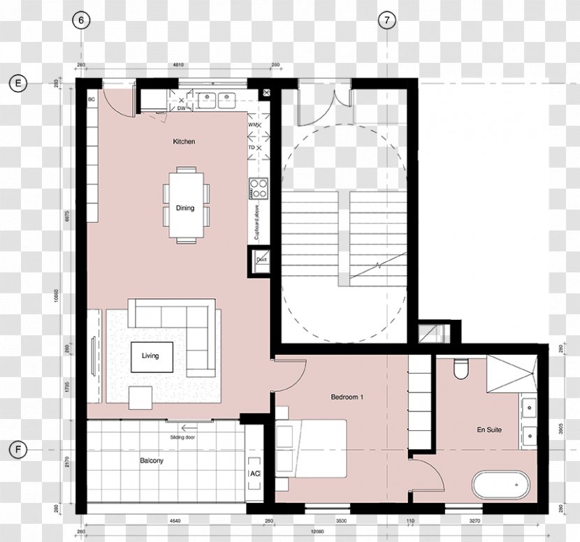 Floor Plan Architecture Facade - Area - Design Transparent PNG