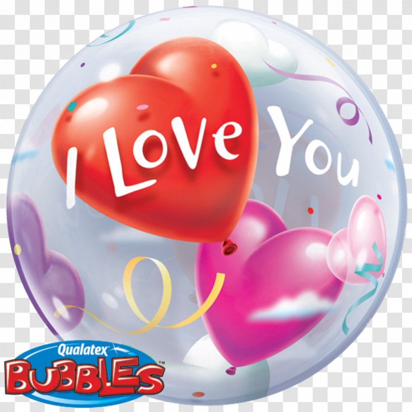 Balloon Valentine's Day Heart Gift Love - Wedding - Bubble Of Transparent PNG