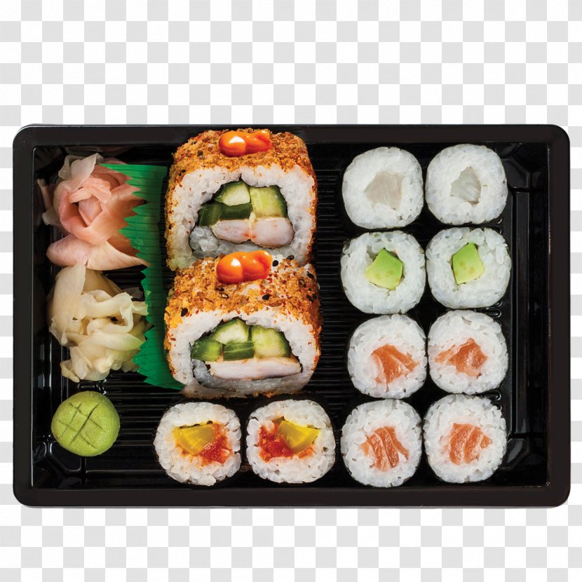 California Roll Bento Sashimi Gimbap Ekiben - Sushi Transparent PNG