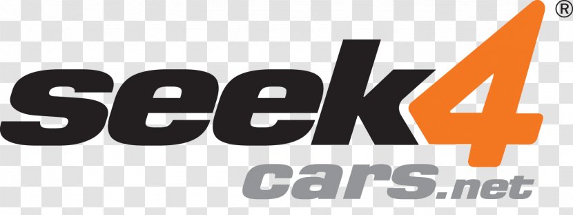 Logo Brand Seek4Cars A/S - Text - Design Transparent PNG