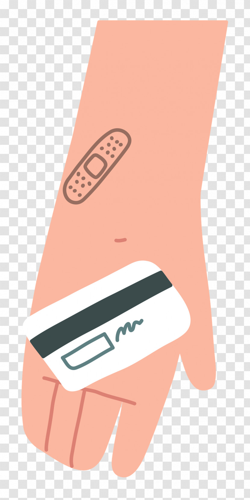 Hand Giving Creditcard Transparent PNG