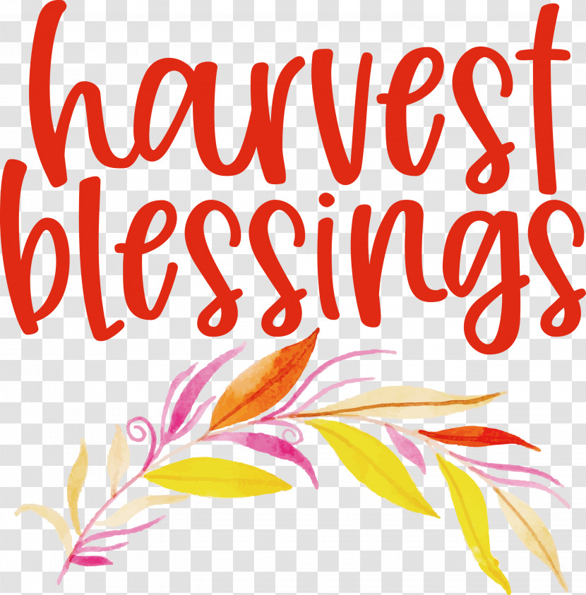 HARVEST BLESSINGS Harvest Thanksgiving Transparent PNG