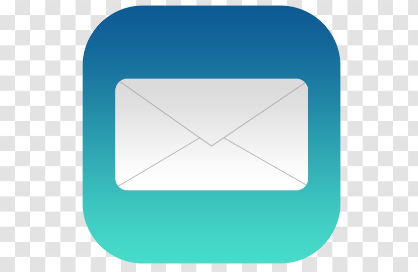 IPad Email IOS 7 - Rectangle - Ipad Transparent PNG