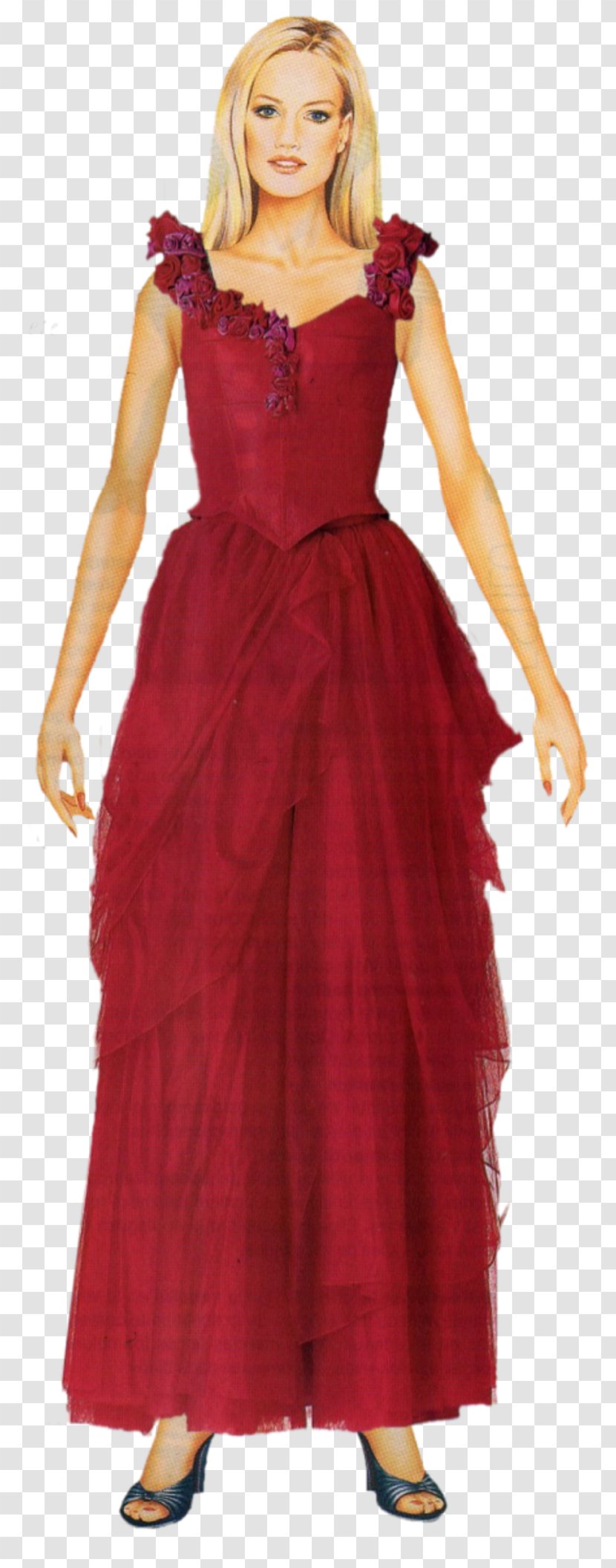 Shoulder Dress Gown Costume Transparent PNG