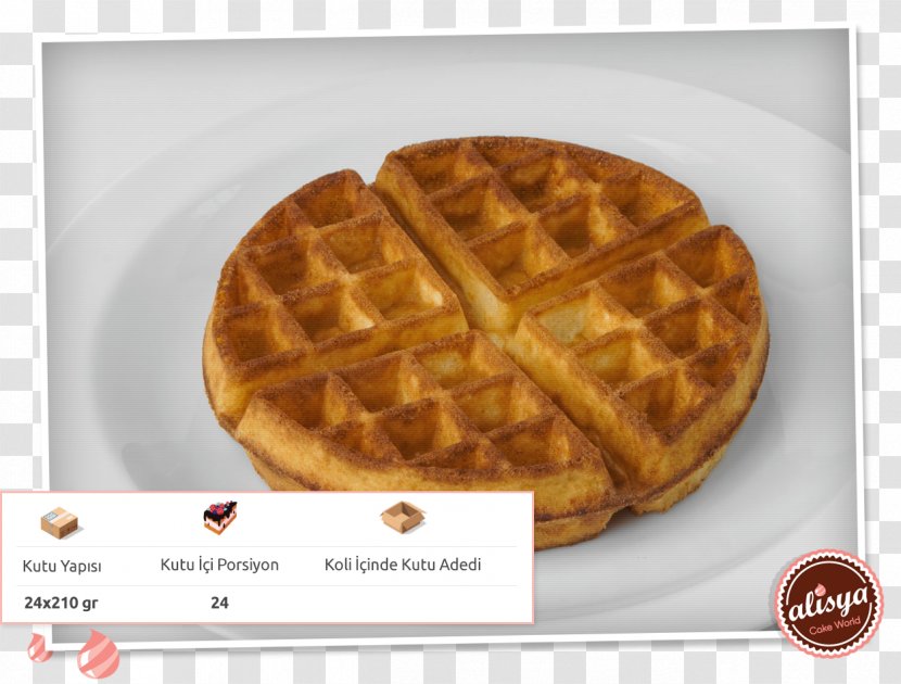 Belgian Waffle Breakfast Cheesecake Tiramisu - Alisya Pastacilik Transparent PNG