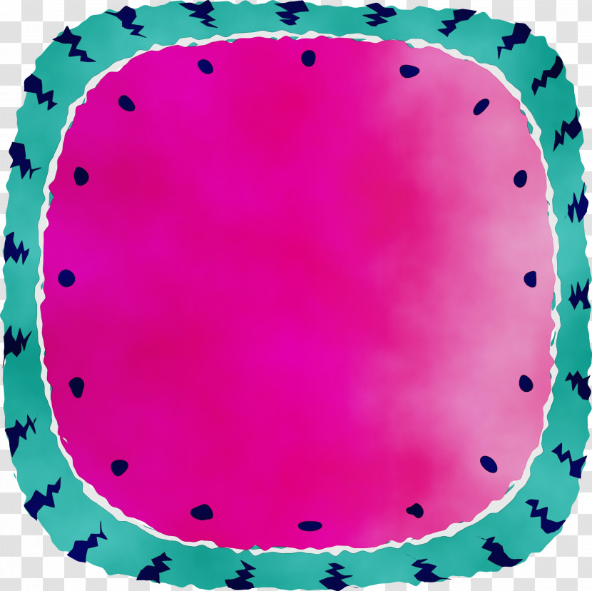 Pink Circle Magenta Oval Plate Transparent PNG