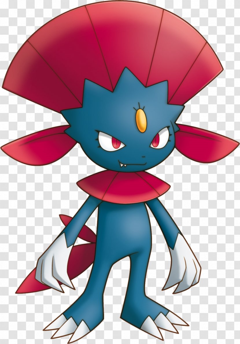 Pokémon Mystery Dungeon: Explorers Of Darkness/Time Blue Rescue Team And Red Sneasel Weavile Evolution - Cartoon Transparent PNG