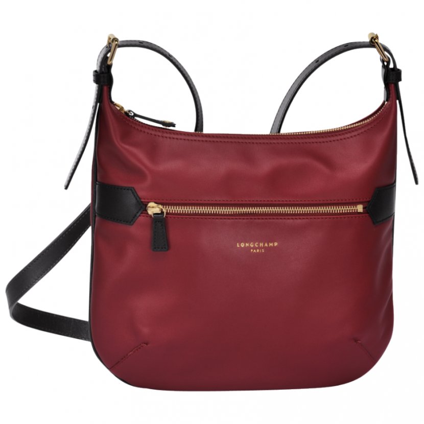 Longchamp Handbag Briefcase Leather - Red - Bag Transparent PNG