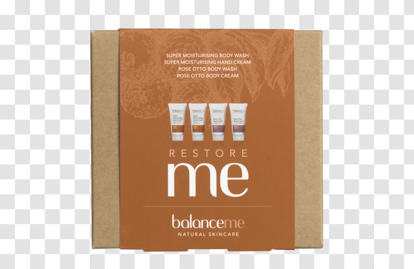Balance Me Restore Set Brand Font Product Gift - Collection Transparent PNG