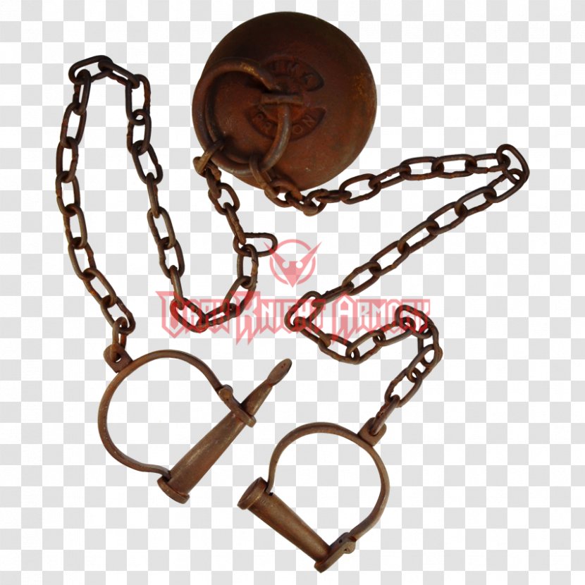 Ball And Chain Middle Ages Prison Handcuffs Alcatraz Federal Penitentiary Transparent PNG