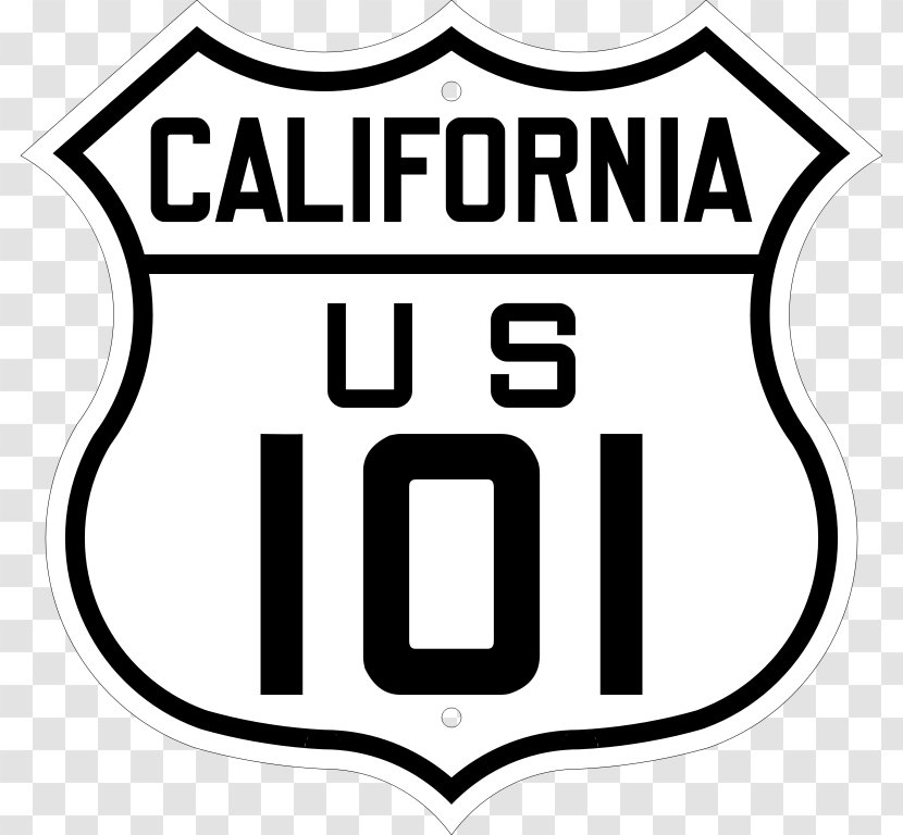 U.S. Route 101 In California 66 287 20 - Road Transparent PNG