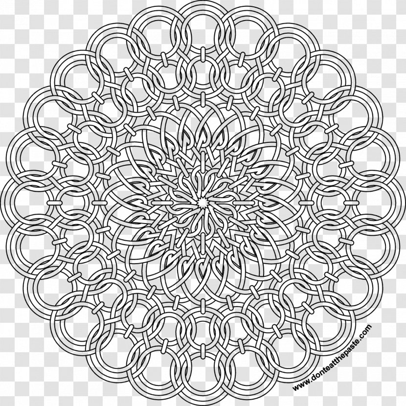 Coloring Book Adult Mandala Child Page - Visual Arts - мандала Transparent PNG