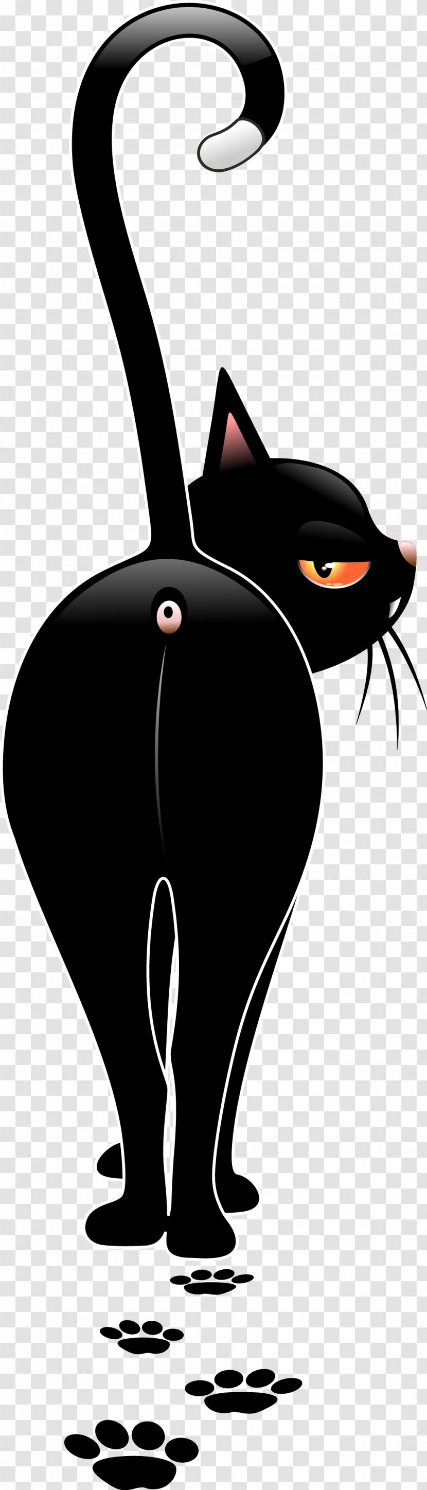 Black Cat Kitten Dog Transparent PNG