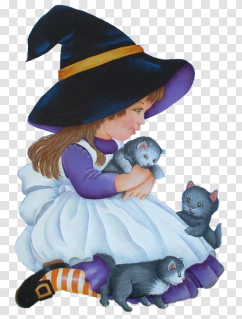 Cat Halloween Witchcraft Meta Networks Ltd. Purple - Ltd - Little Witch Transparent PNG