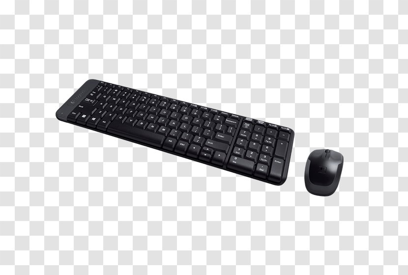 Computer Keyboard Mouse Wireless Logitech Hama Multimedia MK220 - Usb Transparent PNG