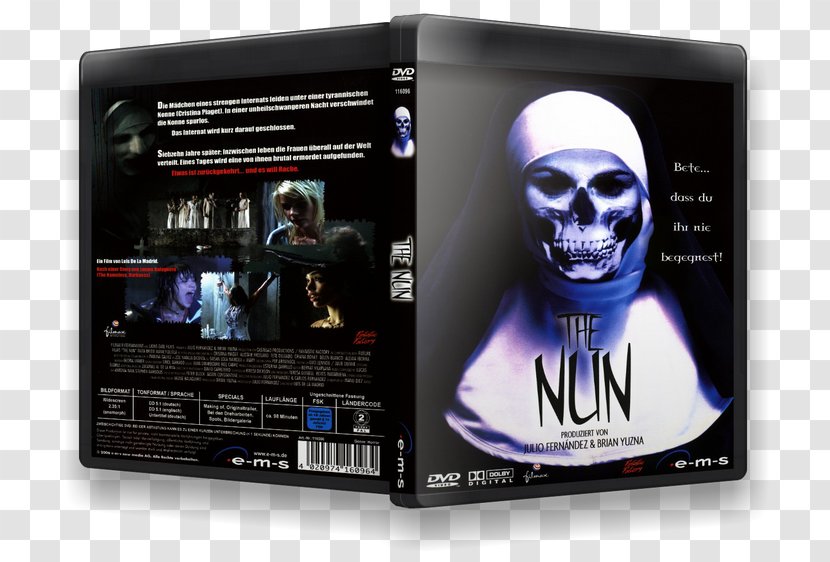 DVD Electronics STXE6FIN GR EUR Film The Nun - Dvd Transparent PNG