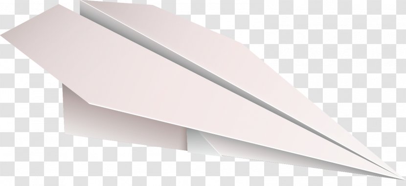 Angle - Wing - Vector Paper Airplane Transparent PNG