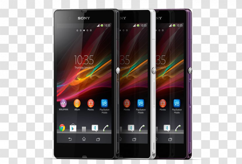 Sony Xperia ZL Go S Z Series - Smartphone Transparent PNG