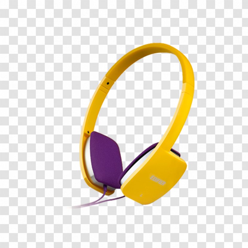 Microphone Xbox 360 Wireless Headset Noise-cancelling Headphones - Product Design - Yellow Transparent PNG