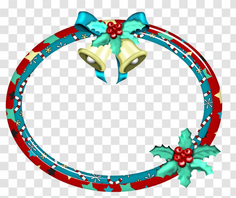 Christmas Frame Border Decor - Hair Tie Ornament Transparent PNG