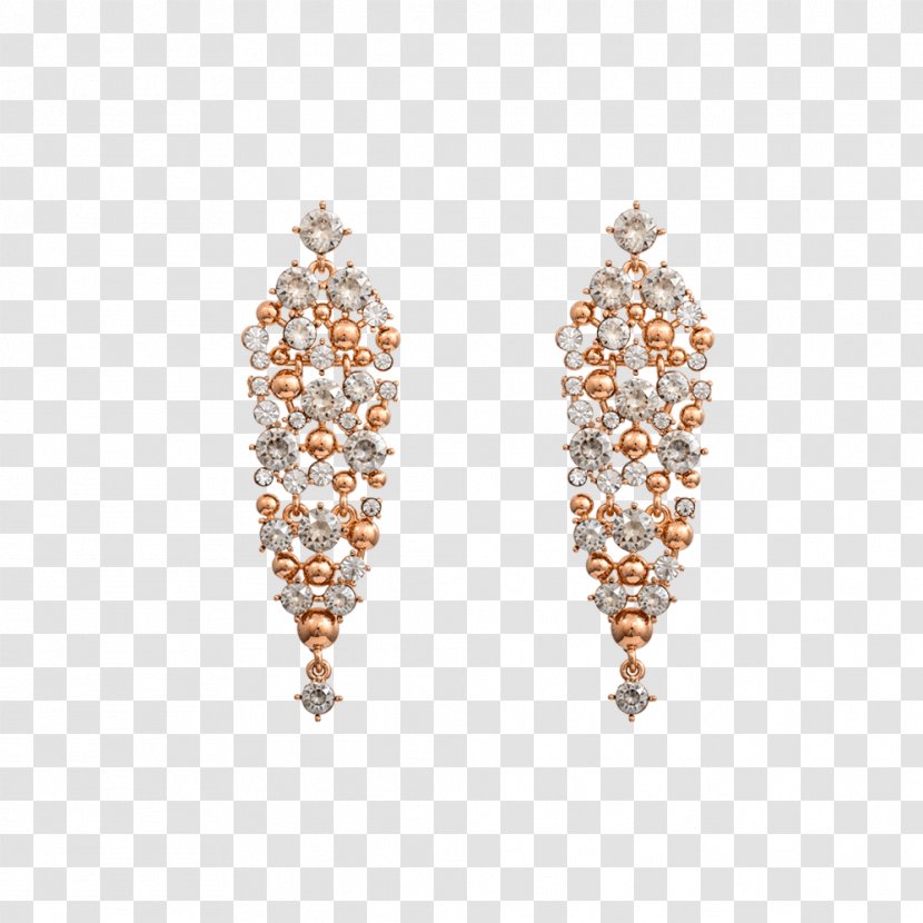 Earring Jewellery Bracelet Necklace Clothing Accessories - Crystal Earrings Transparent PNG