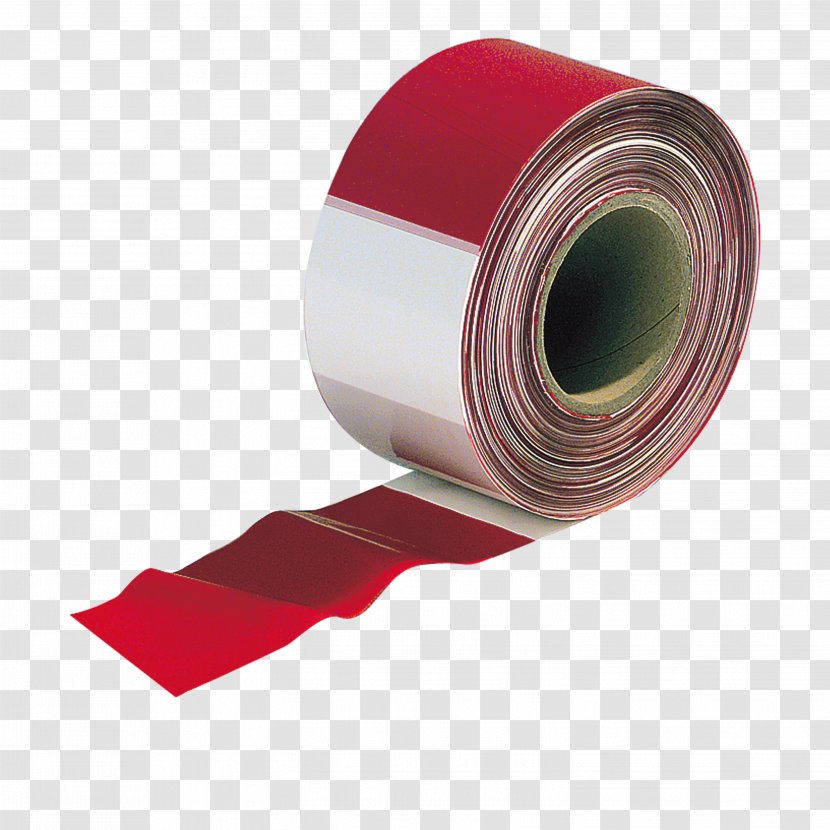 White Plastic Barricade Tape Red Ribbon - Maroon - Aerobics Transparent PNG