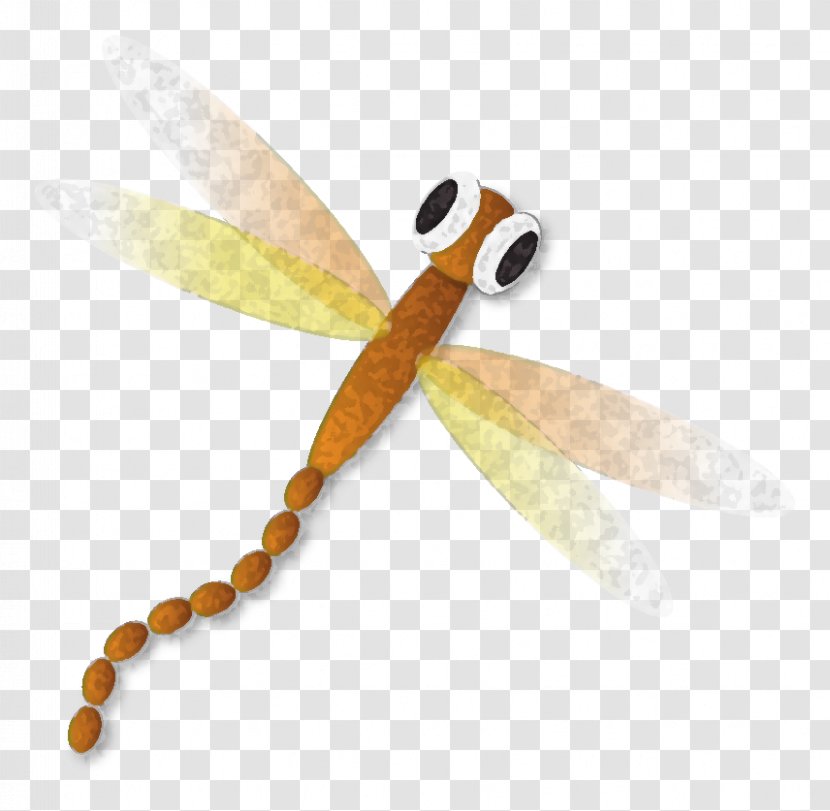 Insect Logo Bee Green Yellow - Wing - Dragonfly Transparent PNG