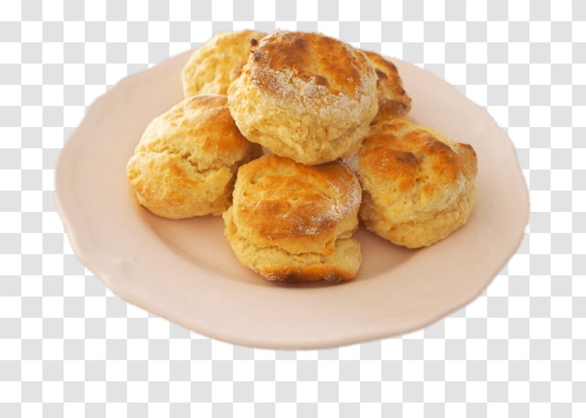 Gougère Scone Clotted Cream Danish Pastry Buttermilk - Fried Food - Milk Transparent PNG