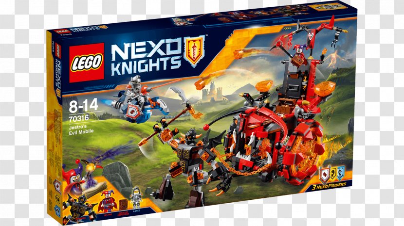 LEGO 70316 NEXO KNIGHTS Jestro's Evil Mobile 70323 Volcano Lair Construction Set Lego Marvel Super Heroes - Creator - Toy Transparent PNG