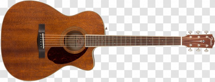 Fender Paramount PM3 Deluxe Triple-0 Acoustic Electric Guitar Musical Instruments Mahogany - Frame - Color Transparent PNG
