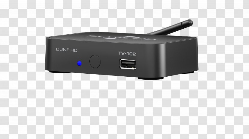 Digital Media Player Dune HD TV-102 High-definition Television - Output Device - Stereo Amplifier Transparent PNG
