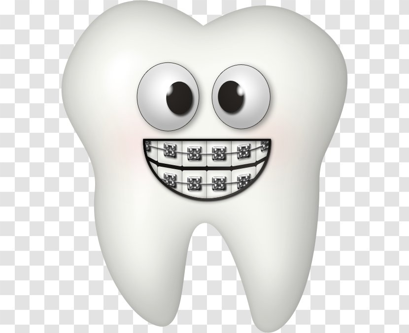 Dental Braces Dentistry Tooth Clip Art - Flower - Orthodontist Transparent PNG