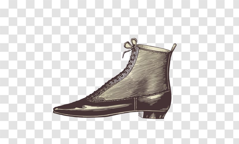 Nostalgia Shoe Illustration - Shading - Artwork Shoes Transparent PNG