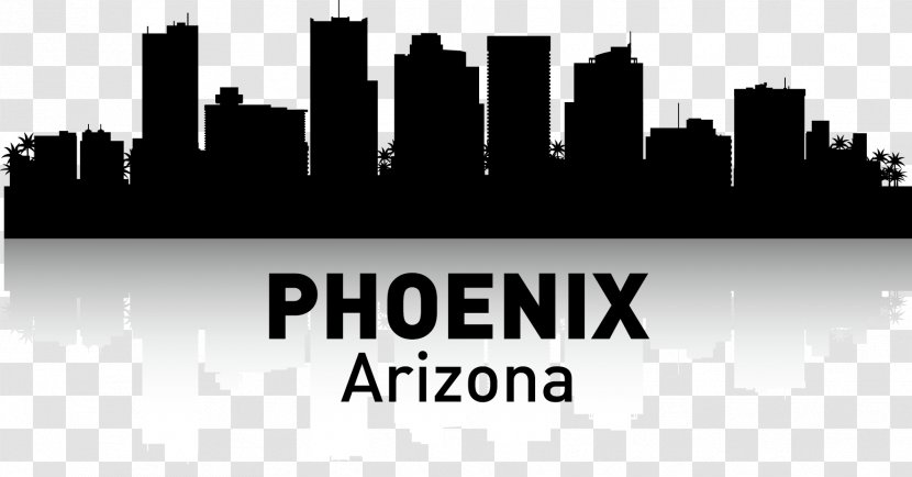 Phoenix Skyline Poster Printmaking - Royalty Free - PHOENIX Transparent PNG