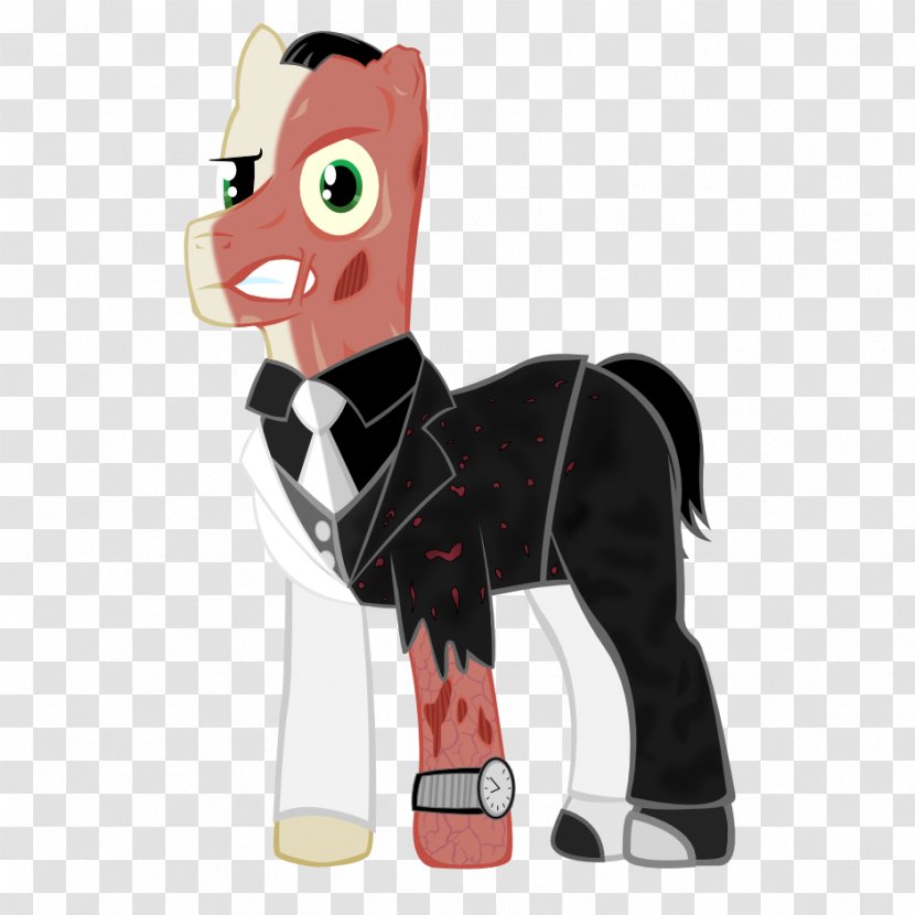 Pony Two-Face Horse Batman: Arkham City Animal - Deviantart Transparent PNG