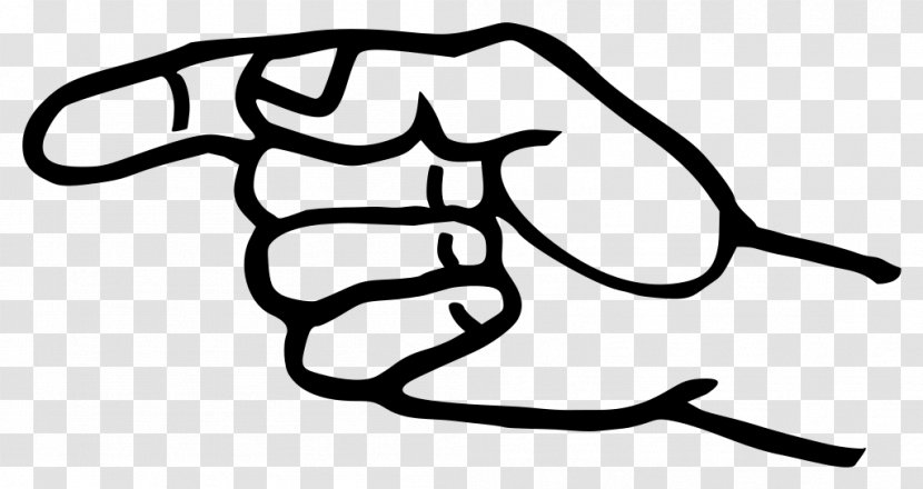 American Sign Language - Monochrome Transparent PNG