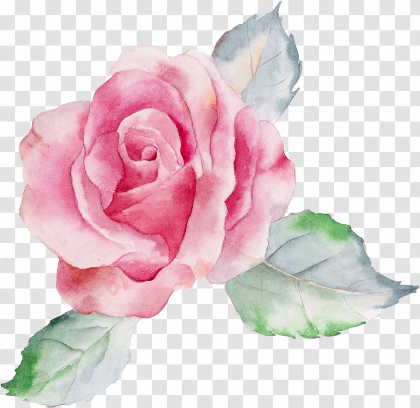 Painting Flower Canvas Art - Pink Flowers Transparent PNG