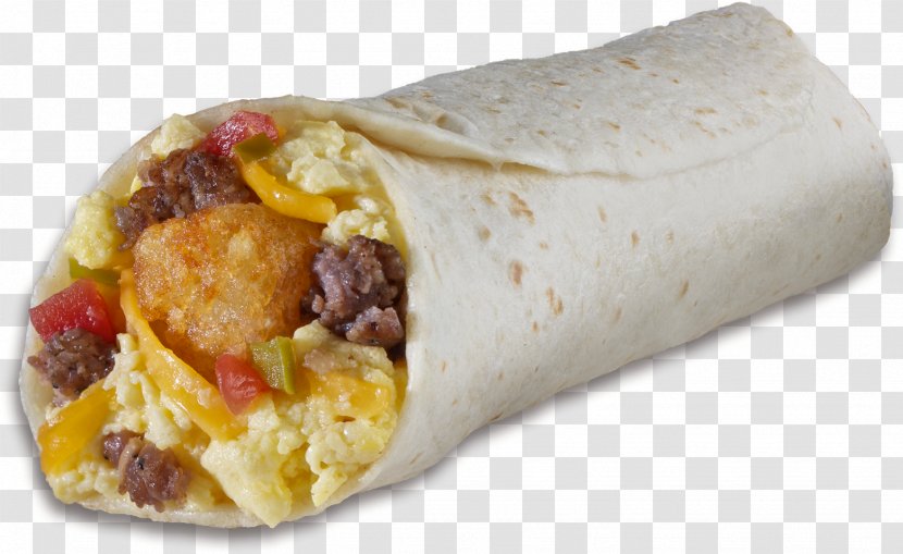 Breakfast Burrito Wrap Mexican Cuisine - Junk Food Transparent PNG