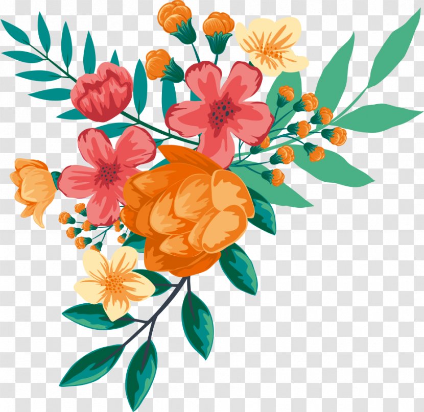 Floral Design Watercolor Painting Flower - Plant - Flowers Transparent PNG