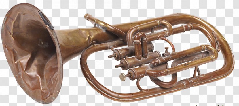 Musical Instruments Cornet Euphonium Trumpet - Watercolor Transparent PNG