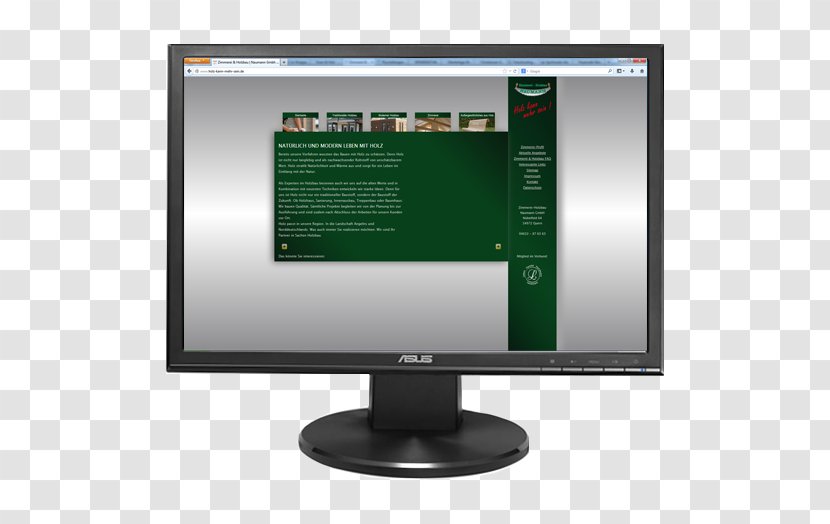 Computer Monitors Naumann GmbH Electronic Visual Display Output Device Flat Panel - Screen - Internet Concept Transparent PNG