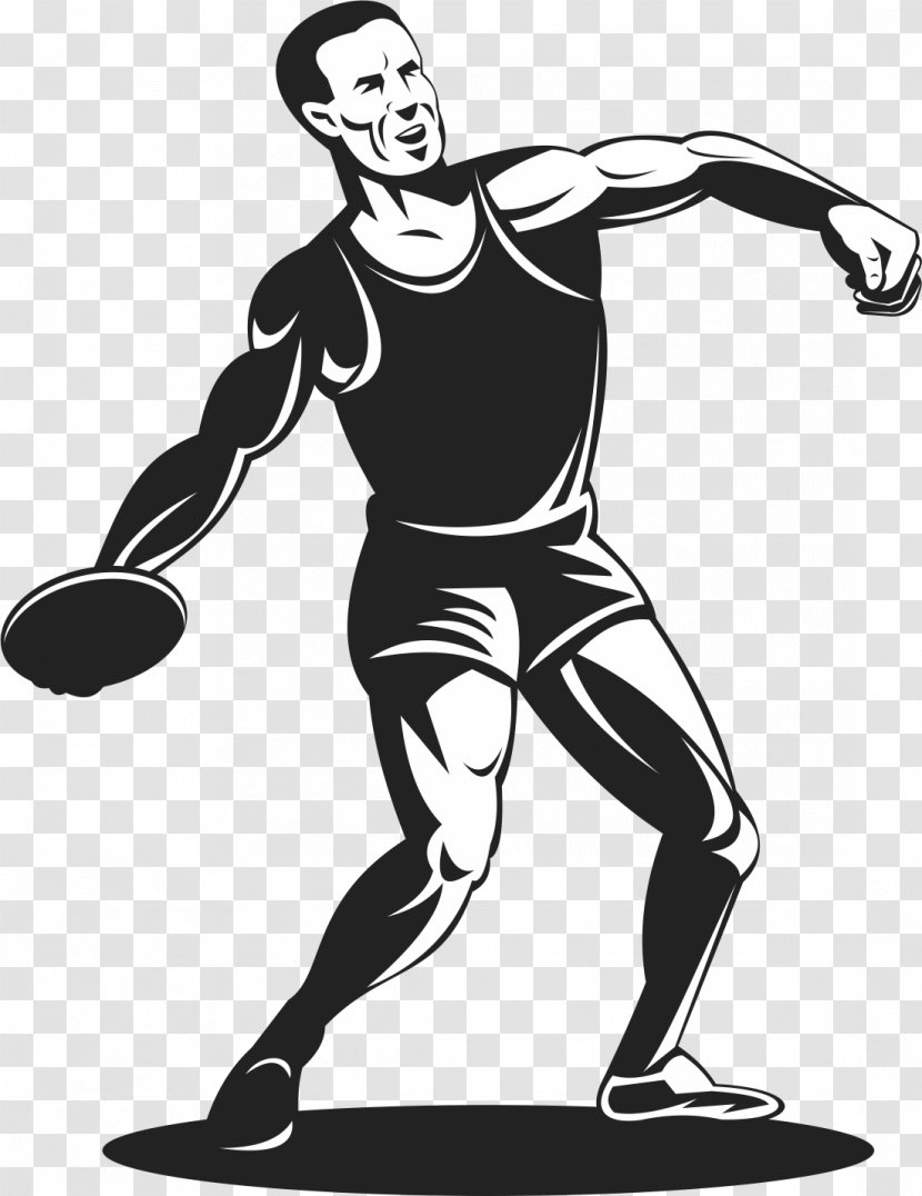 Discus Throw Athlete Track And Field Athletics Stock Photography - Sports Equipment - Athletes Transparent PNG