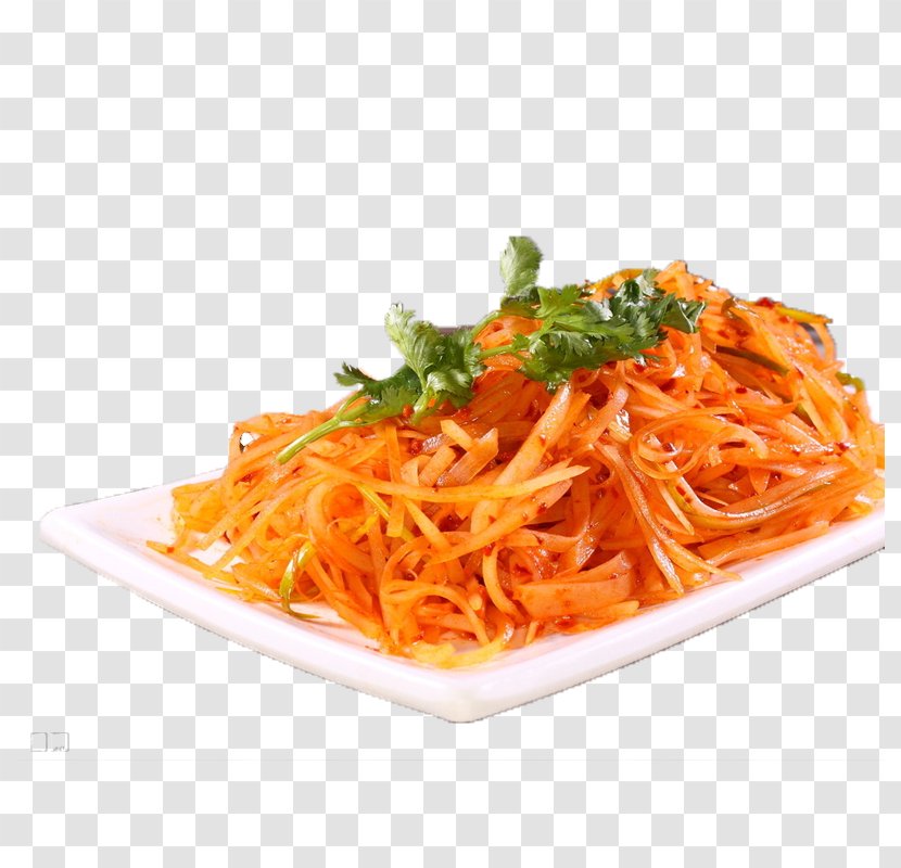 Spaghetti Alla Puttanesca Potato Side Dish Garnish - Mix Image Transparent PNG