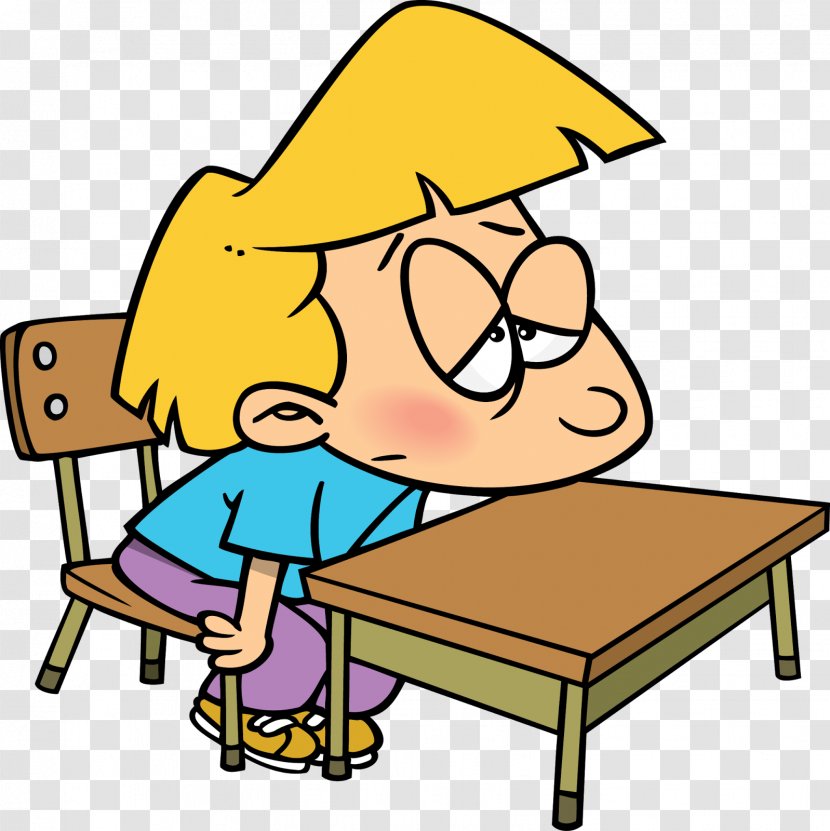 Cartoon Boredom Clip Art - Animation - Students Transparent PNG