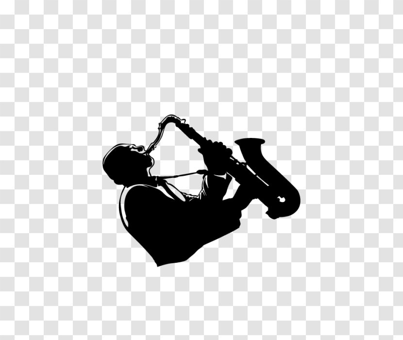 Saxophone Silhouette Musician - Frame Transparent PNG